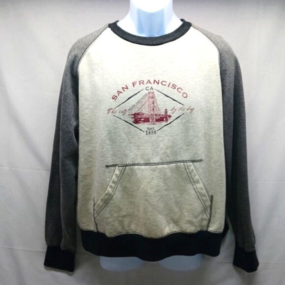 Vintage 90s Made In USA San Francisco Golden Gate Sweatshirt Mens Extra Large. - Picture 2 of 11